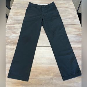 Dickies slim taper work pants, 32” waist with 34” length.